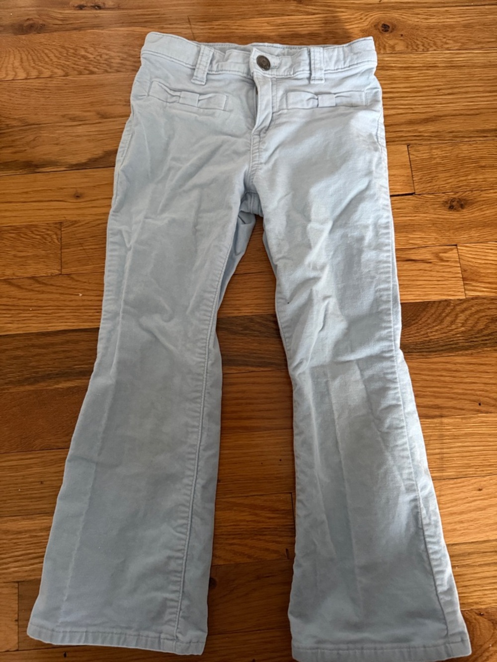 Gymboree Light Blue Girls Velour Pants 5T